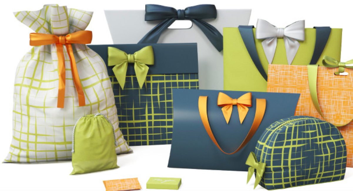 Group of sustainable retail packaging